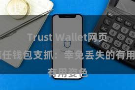 Trust Wallet网页版 信任钱包支抓：幸免丢失的有用姿色